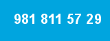 981 811 57 29 981 811 57 29